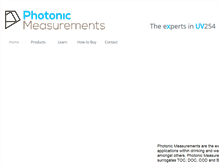 Tablet Screenshot of photonicmeasurements.com